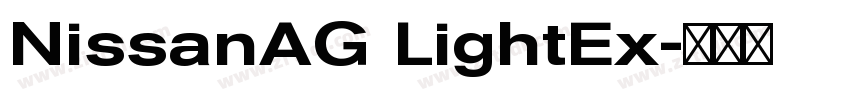 NissanAG LightEx字体转换